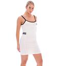 Vinci Sergio Tacchini Retro 80s Tennis Mini Dress 