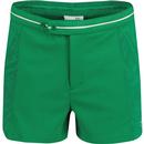 sergio tacchini mens alesso tennis shorts jolly green