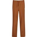 Sergio Tacchini Mens Armando Decorative Seam Drawstring Track Pants in Mocha Bisque