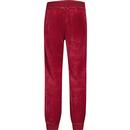 Sergio Tacchini Court Velour 80s Tracksuit in Red