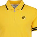 Iceberg Sergio Tacchini Cuff Stripe 1/4 Zip Polo D