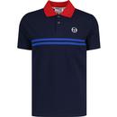 Sergio Tacchini Supermac Men's Mod Polo Shirt in Maritime Blue STM14366 2251