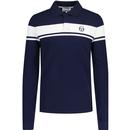 Young Line Sergio Tacchini 80s L/S Polo Shirt MB/G