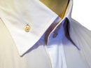 Simon + Simon Retro Mod High Collar Smart Shirt