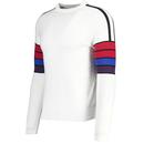 Beetlebum Ska & Soul Blur Stripe Sleeve Jumper E