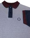 SKA & SOUL Mod Mini Ska Checkerboard Polo Shirt N