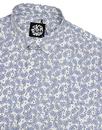 SKA & SOUL 1960s Mod Short Sleeve Paisley Shirt W