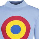Ska & Soul 'Moon' Mod Target Turtle Neck Sweater S