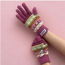 Moomin Retro 70s Snorkmaiden Fair Isle Gloves 