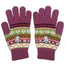 Moomin Retro 70s Snorkmaiden Fair Isle Gloves 