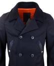 SPIEWAK Mod Wool Military Double Breasted Peacoat