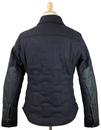 SPIEWAK Quilted CPO Retro Mod Melton Short Jacket