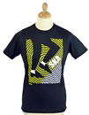 Dancing Feet STOMP Retro Mod Ska Graphic T-Shirt