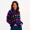 Annalee Sugarhill Large Star Repeat Retro Jumper 