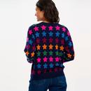 Annalee Sugarhill Large Star Repeat Retro Jumper 