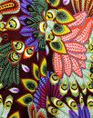 Gloria SUGARHILL BOUTIQUE 60s Peacock Print Dress