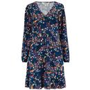 Bibi Sugarhill Midnight Woodland Mini Tea Dress N