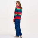 Astrid Sugarhill Brighton Rainbow Stripes Jumper