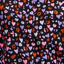 Catrina SUGARHILL Leopard Love Bow Collar Shirt