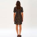 Dessie SUGARHILL BRIGHTON 70s Leopard Shirt Dress