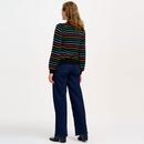 Madeline Sugarhill Retro Rainbow Stripes Jumper B