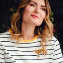 Maggie SUGARHILL BRIGHTON Leopard Breton T-Shirt