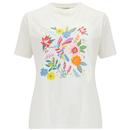 Sugarhill Brighton Maggie Tee in Hummingbird/Off White T0915