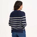 Rebecca Sugarhill Button Detail Stripe Jumper (N)