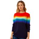 Rita SUGARHILL BRIGHTON Gradient Stripe Sweater