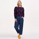 Rosie Sugarhill Lobster Repeat Intarsia Jumper N