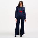 Tiff Sugarhill Brighton Cherry Good Lurex Jumper 