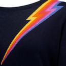 Velma SUGARHILL Rainbow Lightning Bolt Jumper
