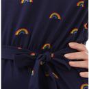 Hetty SUGARHILL BRIGHTON Retro Mini Rainbow Dress