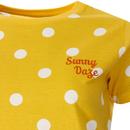Maggie SUGARHILL BRIGHTON Retro 70s Polka Dot Tee