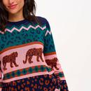 Rosie Sugarhill Brighton Leopard Love Crew Jumper