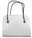 Audrey Tatyana Retro 50s Diamond Stitch Handbag W
