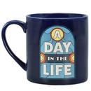 The Beatles A Day In The Life Boxed Mug in Navy MUGBBTS12 