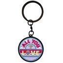 The Beatles All You Need Is Love Metal Keyring KEYBTS01