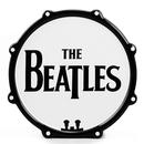 The Beatles Drum Shaped Cookie Jar in White/Black BISBTS01