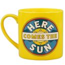 The Beatles Here Comes The Sun Boxed Mug in Yellow/Blue MUGBBTS14