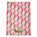 The Beatles Retro Love Recycled Cotton Tea Towel 