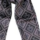 Tootal Ace of Spades Retro 60s Mod Silk Scarf B