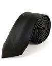 Tootal Scarves Retro Mod Black Skinny Tie