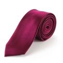 Tootal 60s Mod Silk Skinny Tie in Burgundy TL3900