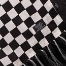 TOOTAL Retro 60s Mod Ska Checkerboard Silk Scarf