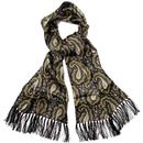 Tootal Weller Paisley Silk Scarf in Brown TV5916 922