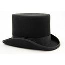 Topper Mens Retro Smart Dress Top Hat BLACK