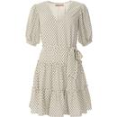 traffic people womens felicitous star pattern tiered dress white
