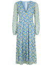 Mama Mia TRAFFIC PEOPLE 60s Floral Lace Mid Dress