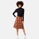 TRAFFIC PEOPLE Corrie Bratter 60s A-Line Skirt